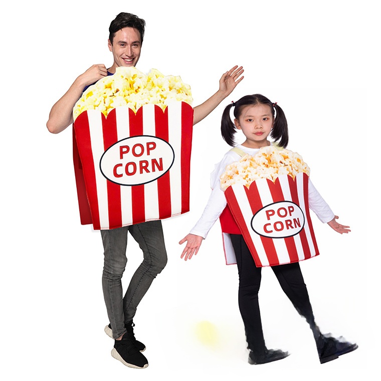 Ethnic Fashion Show Themes - Halloween Carnival Popcorn Themed Adult Parent-Child