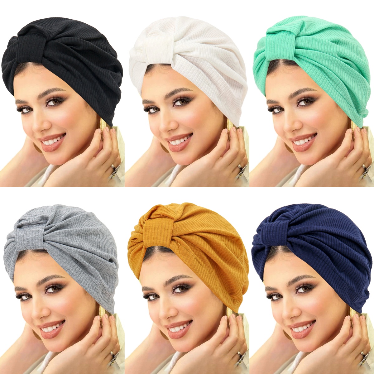 Ethnic Fashion India - New Solid Color Women Muslim Hijab