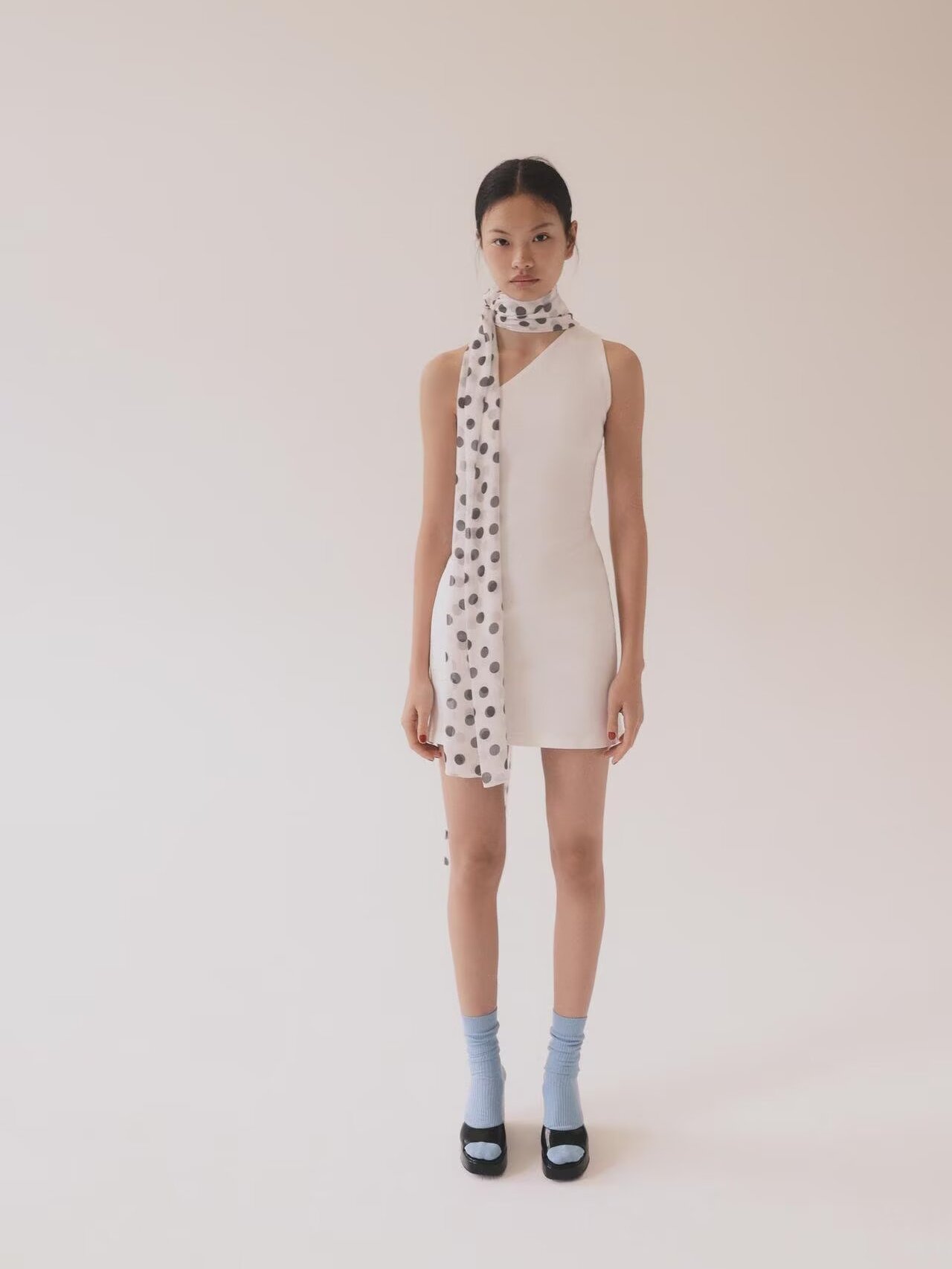 Ethnic Fashion Dress - Summer New Arrival Polka Dot Scarf