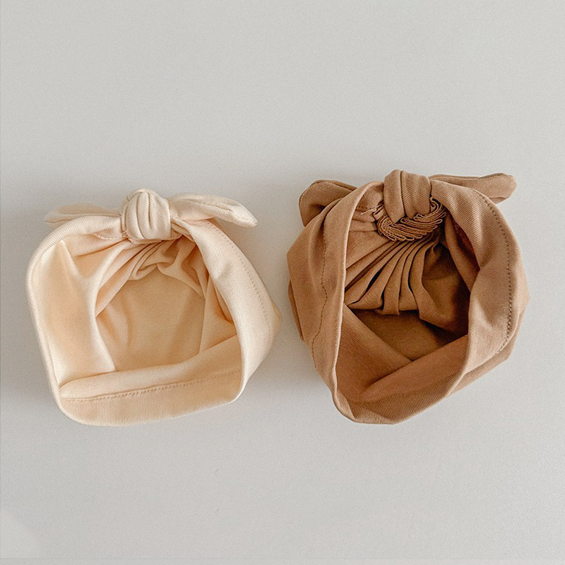 Solid Color Baby Turban Cap Pu - Ethnic Fashion India 评论和价格