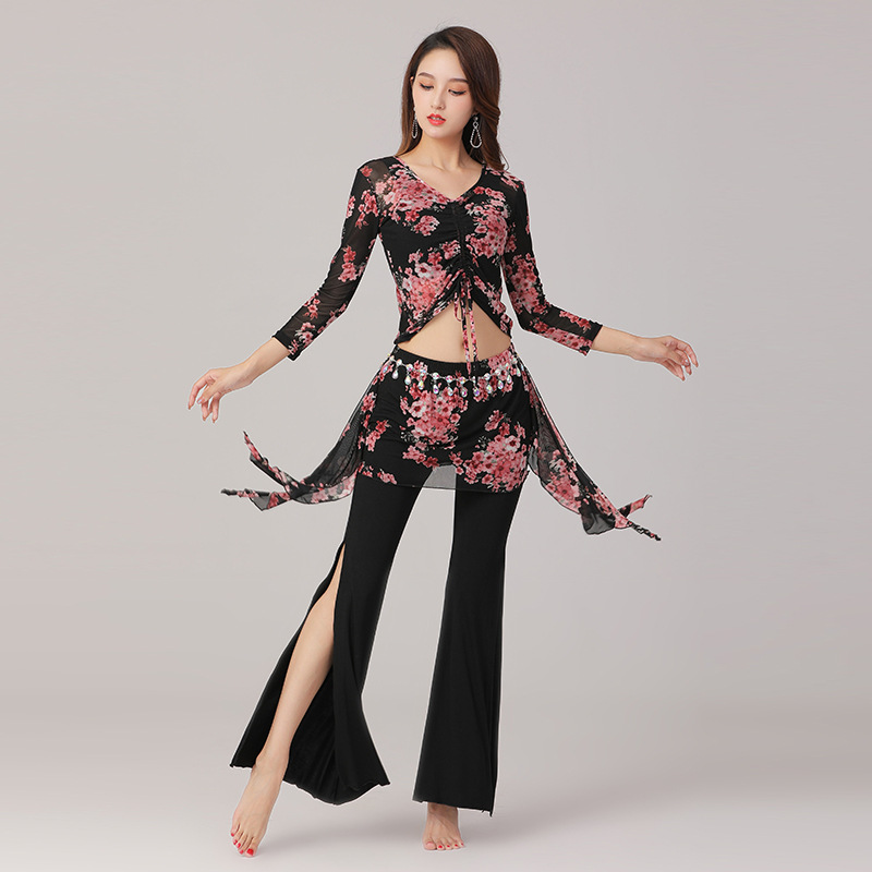 Belly Dance Practice Set Split - Ethnic Fashion India 评论和价格