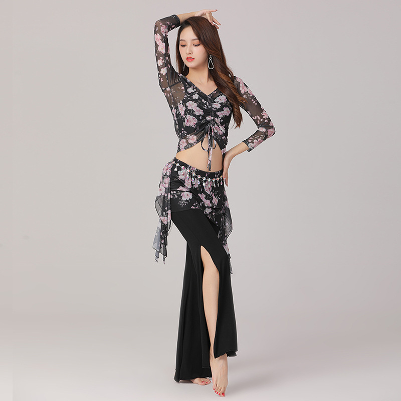 Belly Dance Practice Set Split - Ethnic Fashion India 评论和价格