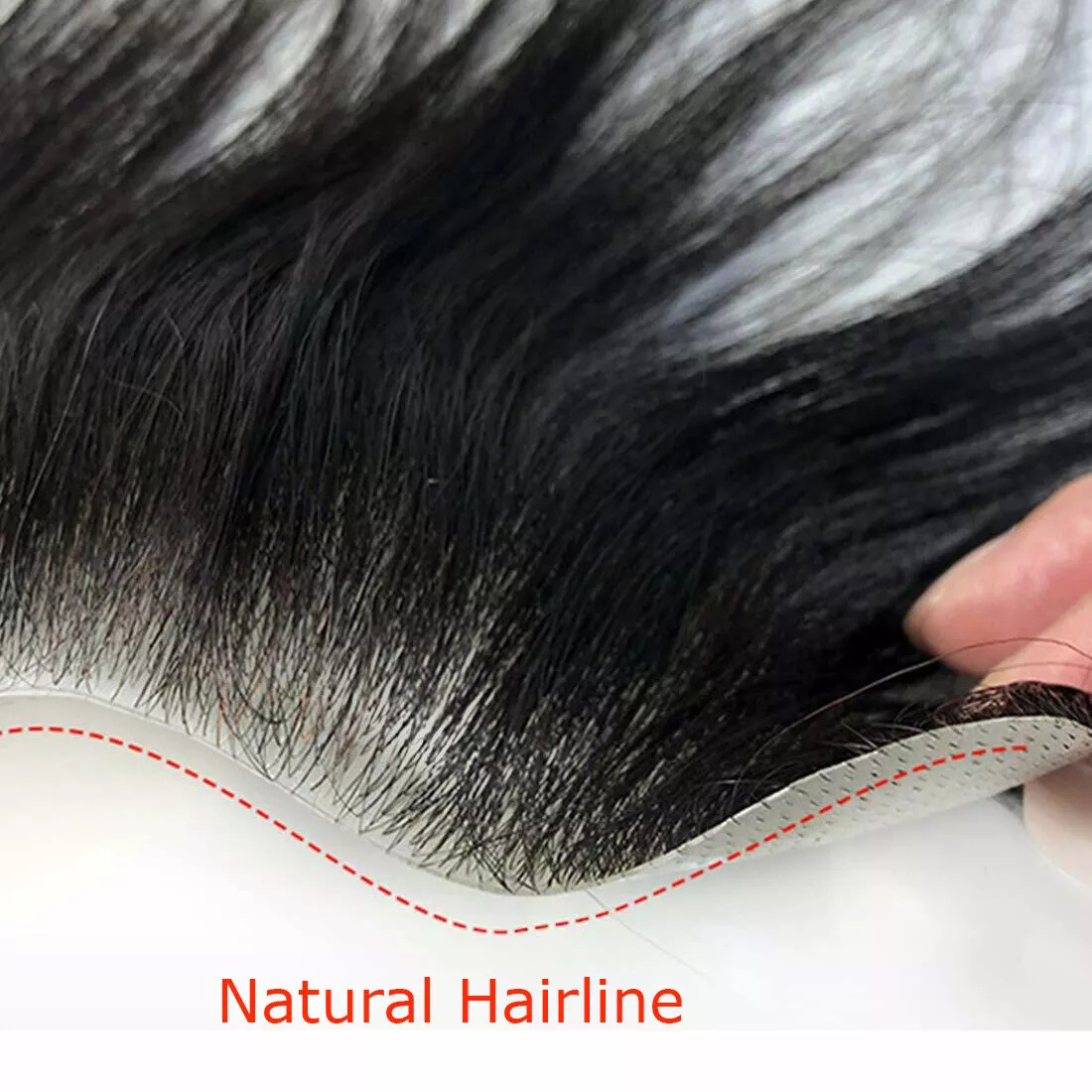 Men's V Loop Human Hair Invisi - Ethnic Fashion India 评论和价格