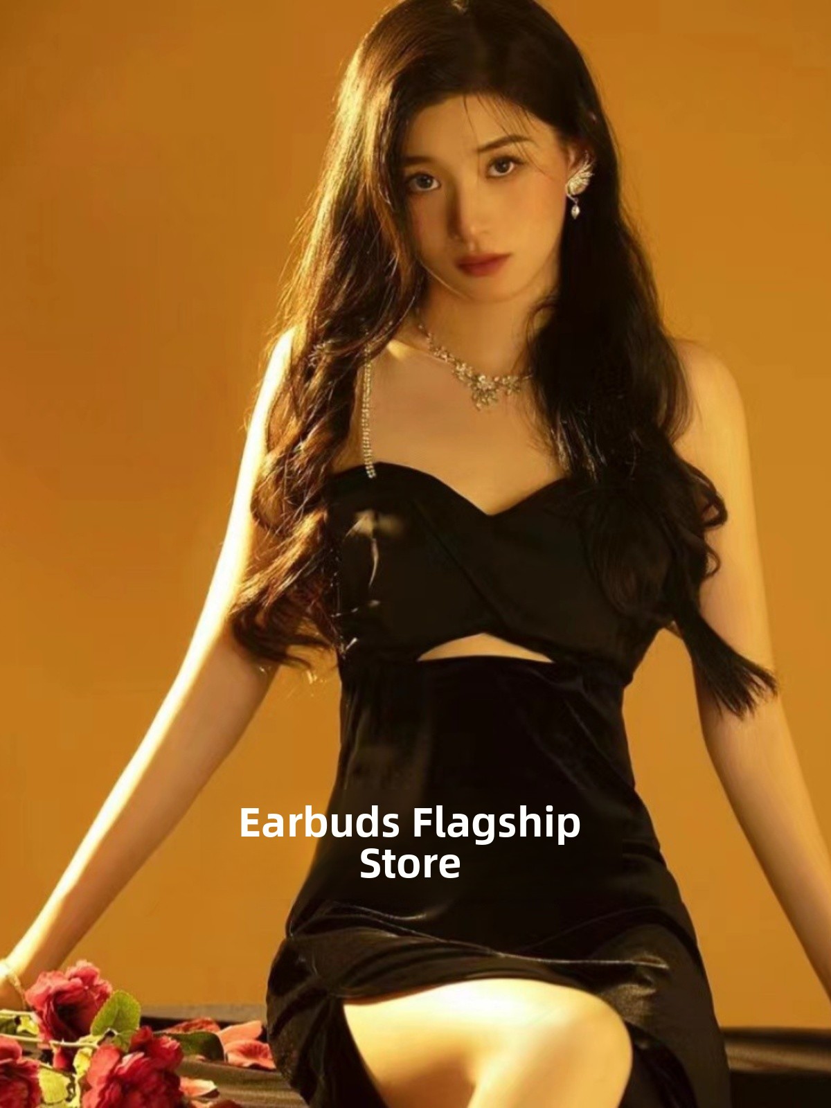 Sexy Backless Strap Dress Phot - Ethnic Fashion Studio 评论和价格