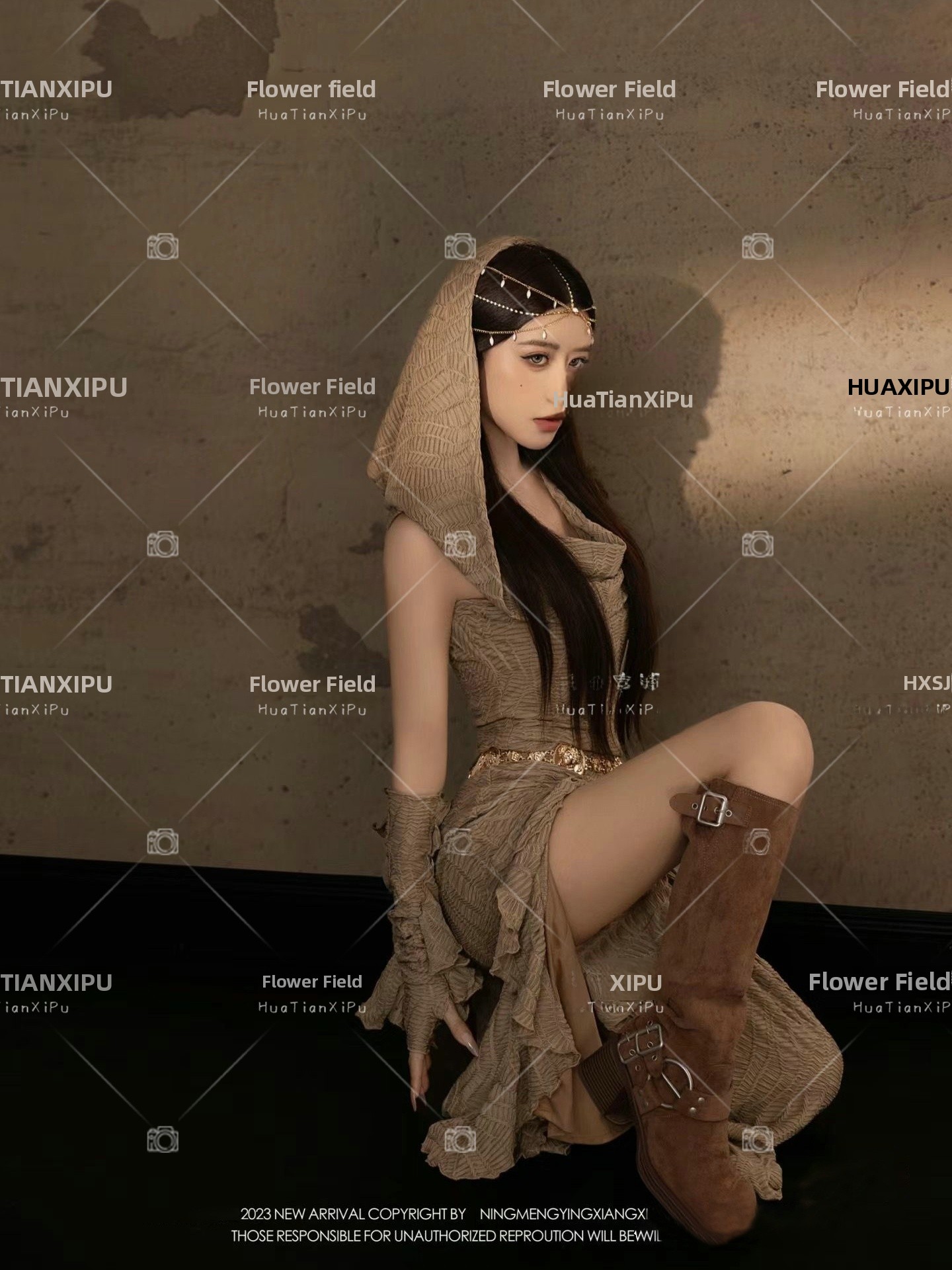 New Desert  Princess Style Pho - Ethnic Fashion Studio 评论和价格