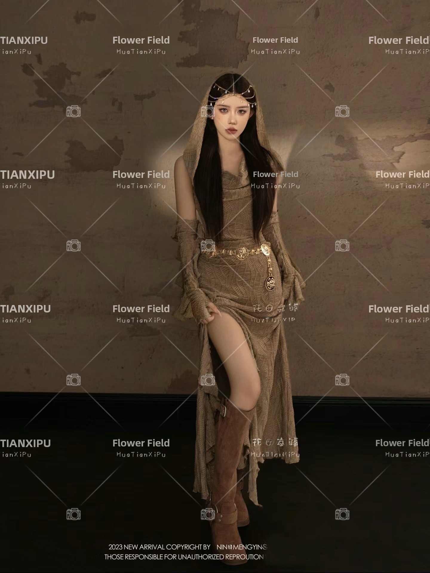 New Desert  Princess Style Pho - Ethnic Fashion Studio 评论和价格